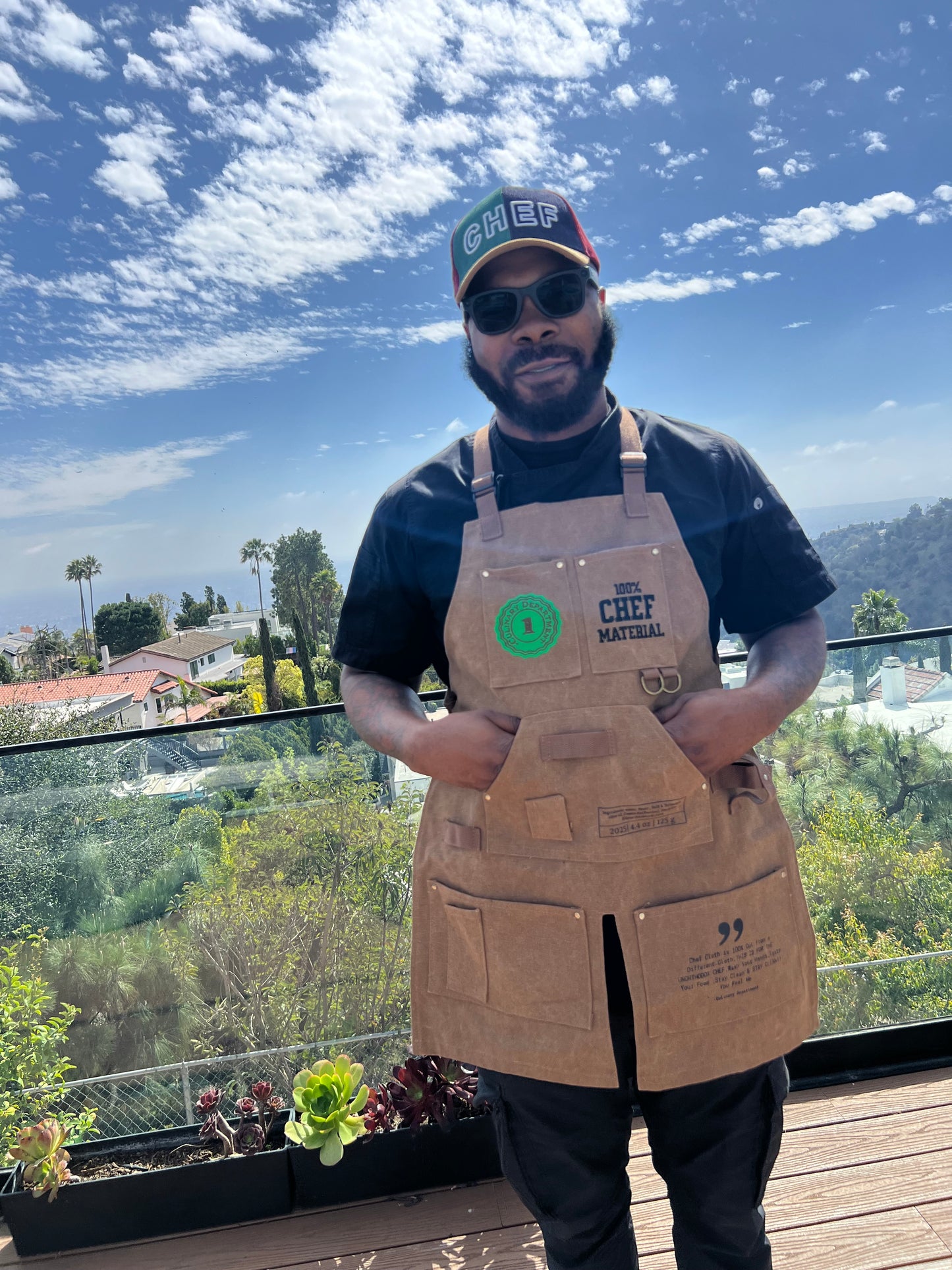 “100% CHEF MATERIAL” Apron